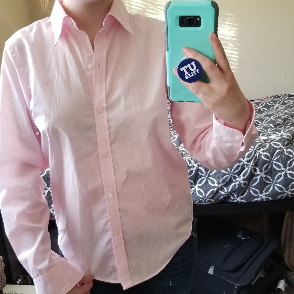 Ralph Lauren Pink Button Down